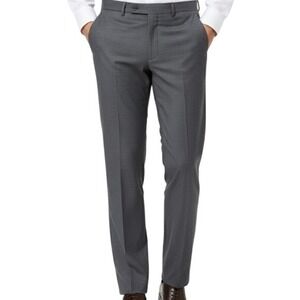 Jack Victor Riviera NWT Men Black Label Crew Pant Stretch Waist Wool Blend XL 44